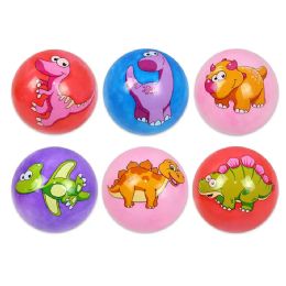 144 Pieces 9" 70g Dino Inflatable Ball - Inflatables