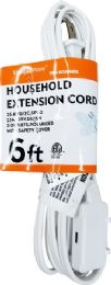 36 Pieces C-Etl 6ft White Indoor Extension Cord - Electrical