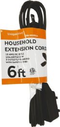 36 Pieces C-Etl 6ft Brown Indoor Extension Cord - Electrical