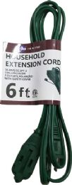 36 Pieces C-Etl 6 Ft Green Indoor Extension Cord - Electrical