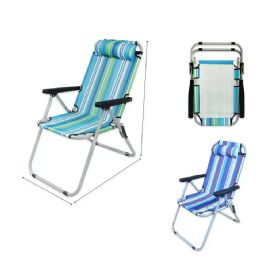 6 Pieces Beach Chair - 22" X 29" X 37.5" - Chairs