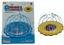12 Pieces Inflatable Round Fountain Sprinkler Splash Pad - 75.5" X 75.5" - Inflatables