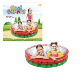 8 Pieces Inflatable 3 Tier Round Kiddie Pool - 66" - Inflatables