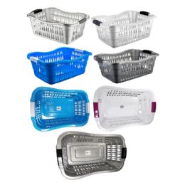 15 Wholesale 30l Plastic Laundry Basket Rect