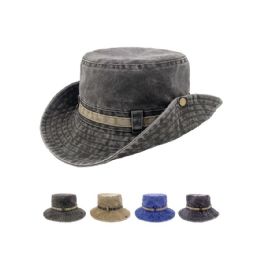 24 Pieces Men Breathable Hiking Summer Sun Hat - Sun Hats
