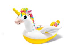 4 Pieces Inflatable Ride On Unicorn - 79" X 55" X 38" - Inflatables