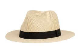 12 of Paper Straw Panama Hat With Grosgrain Band