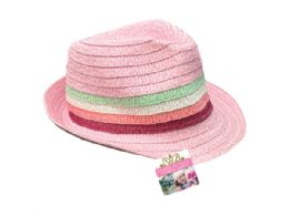 18 pieces Kids Woven Fedora Straw Hat - Sun Hats