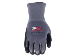 72 pieces Grx Professional Series 452 Microfoam Nitrile Work Gloves In Size L - Working Gloves