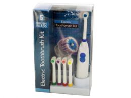 6 pieces Electric Toothbrush Set - Toothbrushes and Toothpaste