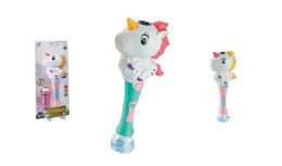 24 Wholesale Bubble Stick - Unicorn