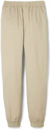 24 Pieces Toddlers Twill Jogger Pants Solid Khaki Size 2t - Toddler Boys