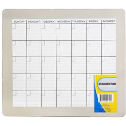 36 Pieces Dry Erase Calendar Board Mdf11.81x10.63in Shrink/label Mdf Comply - Dry erase