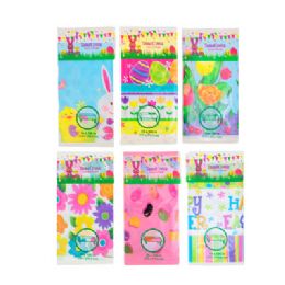 72 Pieces Easter Tablecover 54x108 6ast Prints Printed Polybag - Table Runner