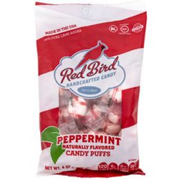 24 of Mints Soft Peppermint Puffs 4 Oz Peg Bag