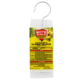 24 of Moth Shield Closet Deodorizer 5oz Lemon On Hanger