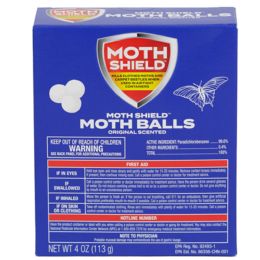 24 of Moth Balls 4oz Original Boxed Moth Shield