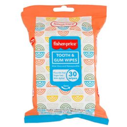 24 pieces Wipes 30ct Tooth&gum Fisher Price Expiry Date: 01/20/2025 - Personal Care Items