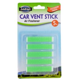 48 of Air Freshener Outdoor Freshcar Vent Stick 5pk Carded