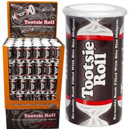 96 pieces Tootsie Roll Bank 4 Oz In Shipper - Food & Beverage