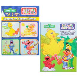 48 of Paint W/water Book Sesame Streetin Pdq