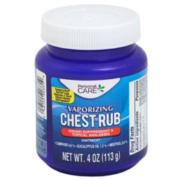 12 pieces Chest Rub 4oz - Pain and Allergy Relief
