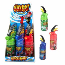 144 of Candy Spray Sour Quick Blast Fire Extinguisher 3asst Cnt Dspl3 Flavors/12pc Display