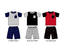 36 Sets Boys Fleece Short Sets Infant Sizes - Boys Shorts