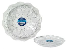48 Pieces Round Transparent Tray - Serving Trays