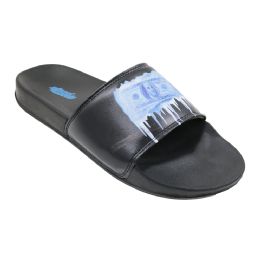 12 Pieces Men's Frozen Benjamin Bill Slide - Men's Slippers