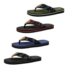 48 of Men's Camo Strap Sandal Assorted