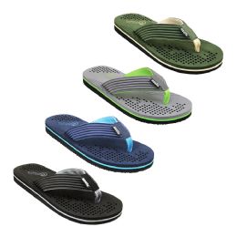 48 Pieces Men's Double Layer Sandal Assorted - Men's Flip Flops and Sandals