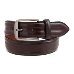 12 Pairs Men's Belt Brown - Mens Belts