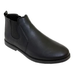 12 of Men's Casual Chukka Ankle Boots - Black