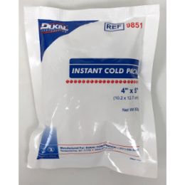 50 Pieces Dukal Instant Cold Pack - Pain and Allergy Relief