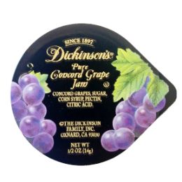 200 pieces Dickinsons Pure Concord Grape Jam Cup - Food & Beverage Gear