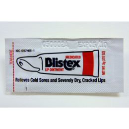 500 pieces Blistex Medicated Lip Ointment Packet - Pain and Allergy Relief
