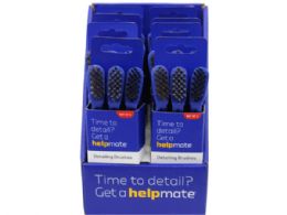 24 pieces Helpmate 3 Pack Detailing Brushes In Display - Auto Maintenance