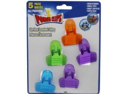 60 pieces SprinG-Loaded Colorful MultI-Purpose Bag Clips - Kitchen Gadgets & Tools