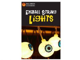 12 pieces 10 Led Plastic Spooky Eyeball String Light Set - Night Lights