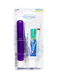 24 Pieces Travel Size Crest Toothpaste & Travel Toothbrush Kit - Toothbrushes and Toothpaste