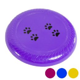 48 of Dog Toy Flying Disc 9.75 In Dia. 4 Colors In Pdq #g33022