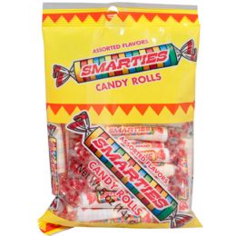 12 of Smarties Candy Rolls Assorted Flavors 5 oz