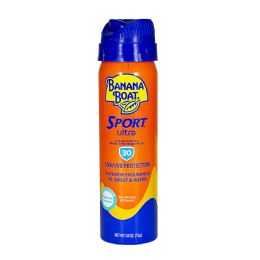 6 Wholesale Banana Boat Ultra Sport SPF 30 Clear Spray Sunscreen - 1.8 oz.