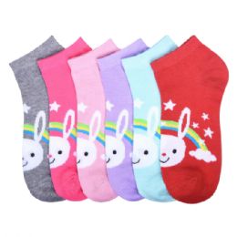 432 Pairs Mamia Spandex Socks (dreams) Size 6-8 - Kids Socks for Homeless and Charity