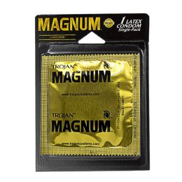 12 Pieces Trojan Magnum Condom - Card Of 1 - Personal Care Items