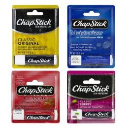 Chapstick Classic Lip Balm - 0.15 Oz. Stick - Assorted - Personal Care Items