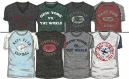 96 Wholesale Boys Printed Short Sleeve Tee Shirts Assorted Prints Sizes 8-18