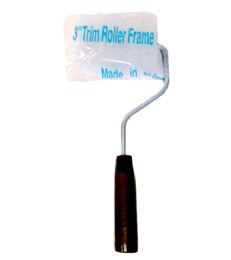 96 Pieces 3 Inch Paint Roller Frame With Cover - Paint and Supplies