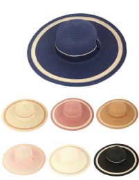 72 of Wide Brim Sun Hat In Assorted Color